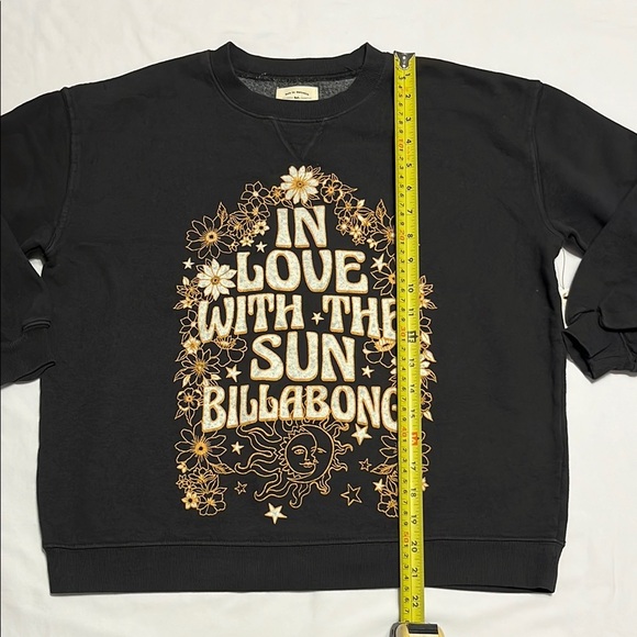 Billabong Heather Gray Knit Sweater - Picture 3 of 9